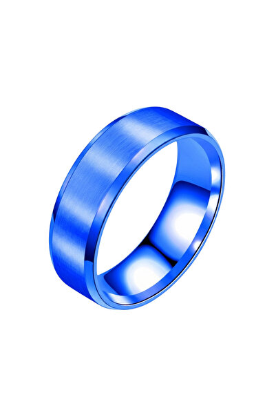 Black Season Titanium Matte Ring with Laser Engraving