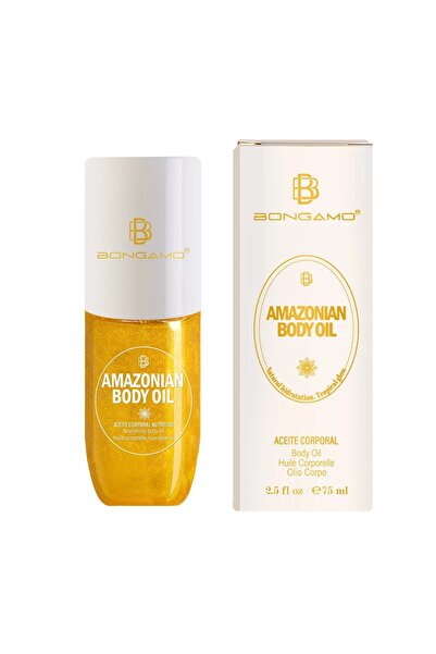 Bongamo Ulei de corp cu efect iluminator Amazonian, 75 ml