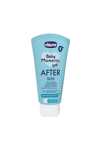 Chicco Crema protectie dupa plaja Baby Moments, 150 ml, 0 luni+