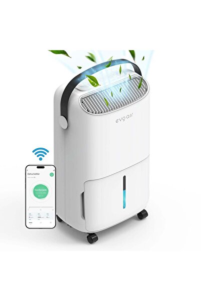 EvoAir Αφυγραντήρας Evoair, NovaDry 12 Smart, 12λ/24ω, Αισθητήρας Υγρασίας, Λ...