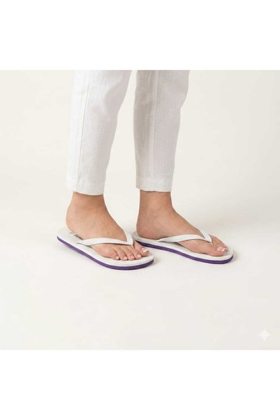 AlessaModa Shop Women's Flip Flops Basic Comfortable Beach Slippers Flip Flops