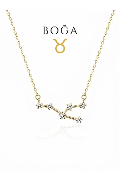 Rüya Boğa Burcu Yıldız Haritası Kolye