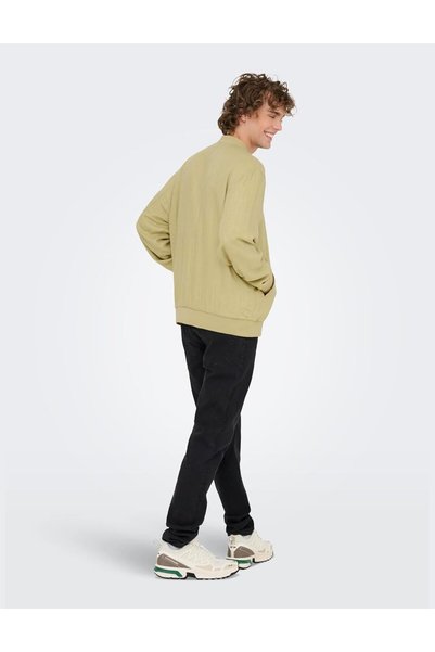 Only & Sons Jachetă bărbătească Onsrenato Life din bumbac și in, marca