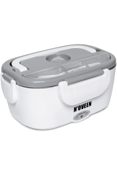 Noveen Cutie electrica pentru incalzirea pranzului, Lunch Box LB410, Gri