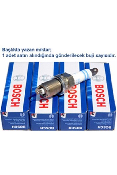 Bosch Chevrolet Cruze 1.6 2011-2014 İridyum LPG Bujisi 4 Adet (F16D3)