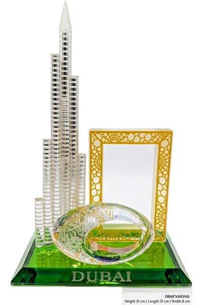 ZARORA Dubai Future Museum, Burj Khalifa, Dubai Frame 3D Crystal Buildings Sc...