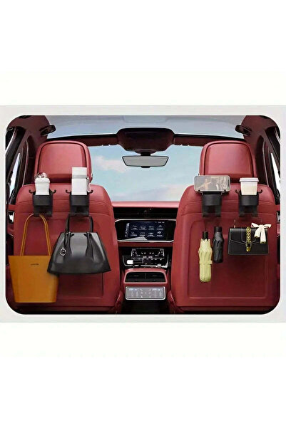 Alayjah 2 x Multi-Function Car Organizer with Hook, Cup Holder