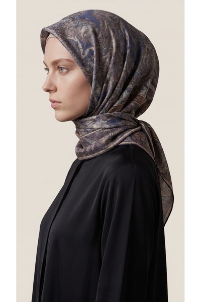 LuvenSara Patterned Summer Scarf (80% Viscose 20% Tancel)