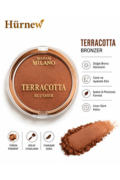 Genel Markalar HÜRNEW terracotta bronzer