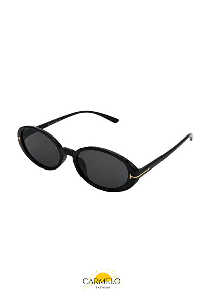 Carmelo Eyewear C02GK049 نظارة شمسية نسائية سوداء