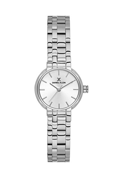 Daniel Klein Silver Color Gift Packaged 25 mm Women's Wristwatch