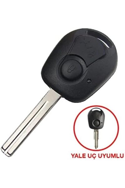 Genel Markalar AutoHan Keys Actyon Kyron Rexton 2 Butonlu Anahtar Kabı Kumand...