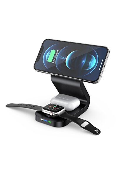 DD Daden Incarcator Wireless Daden® B16 Statie Incarcare 3 In 1 Qi Fast Charg...
