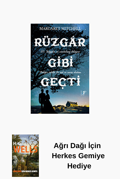 Artemis Yayınları Rüzgar Gibi Geçti + Ağrı Dağı İçin Herkes Gemiye