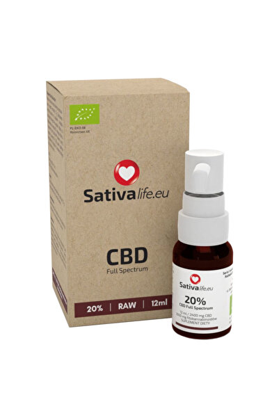 unbranded Sativa Life Ulei CBD 20% Raw 12ml