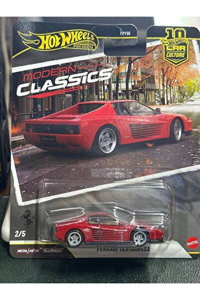 HOT WHEELS CLASSICS KART FERRARİ TESTAROSSA FPY86-JKF00