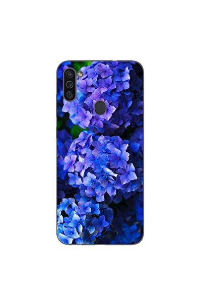 OEM Husa compatibila cu Samsung Galaxy A11 Silicon Gel Tpu Model Hortensii