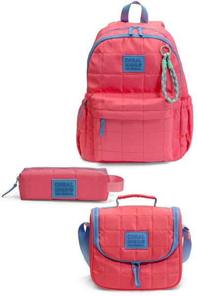 Coral High مجموعة حقائب مدرسية مكونة من 3 قطع من ميركان SET0124418