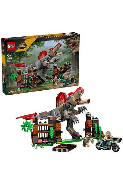 LEGO Spinosaurus Dinozor Kaçışı 77982 - 9 Yaş ve Üzeri Erkek ve Kız Çocuklar ...