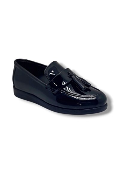 Cakgo Modex 767-26 Patent Leather Tasseled Special Occasion Boys' Shoes 31-35