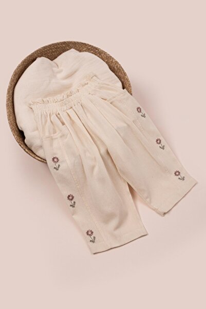 lumia Embroidered Girls' Pants