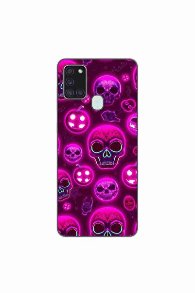 OEM Husa compatibila cu Samsung Galaxy A21s Silicon Gel Tpu Model Cyberpunk H...