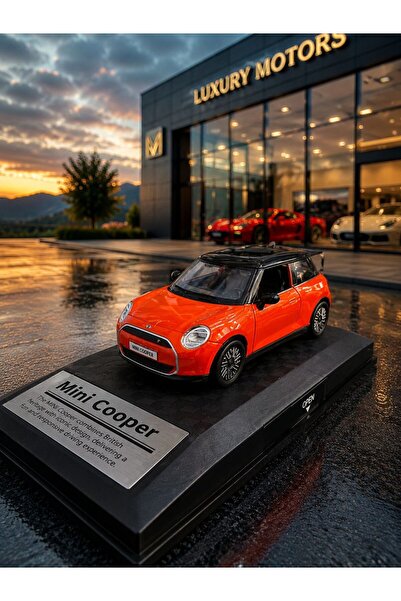 scntoys Mini Cooper New Mini Hatch 1:26 Ölçek Diecast Model Araba Çek Bırak Ö...