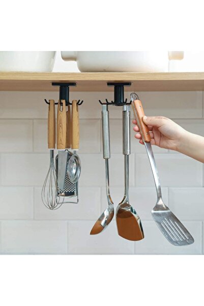 Vivendo Set 3 x Carlig organizator ustensile bucatarie