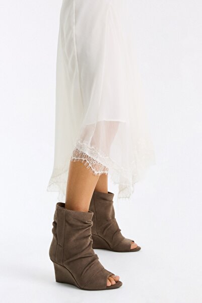 Bershka SLOUCHY PEEP TOE BOT