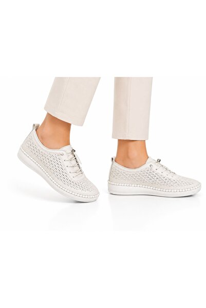 TRENDYSHOSE 3668 Natural Leather Anatomic Women's Casual Shoes