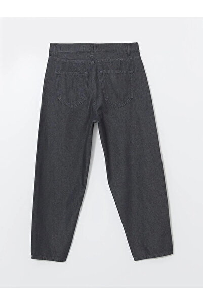 LC Waikiki Gray Balloon Fit Women's Jean Pants
