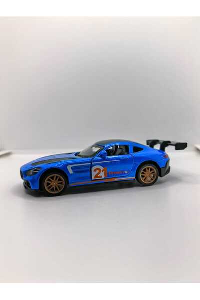 Pravalia Magica Mercedes-AMG GT 21 Dream car metal collector's car - Blue