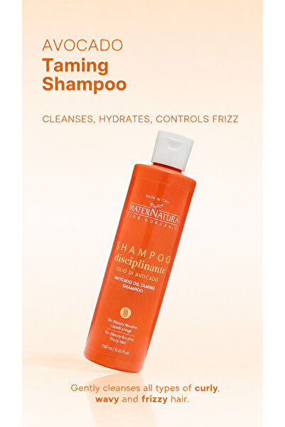 MaterNatura Sampon Disciplinant Anti Frizz pentru Par Cret si Rebel 250ml cu ...