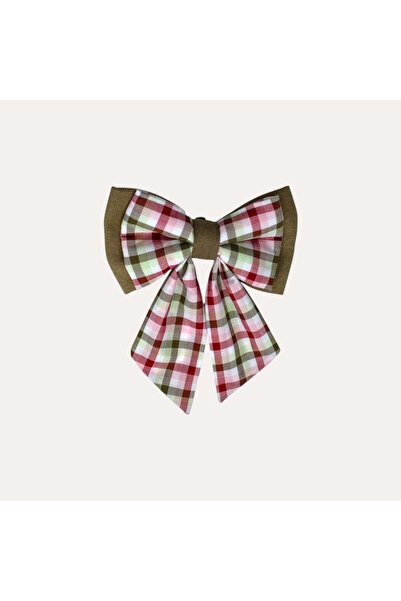 | Ribbon Bow | Mulberry Plaid