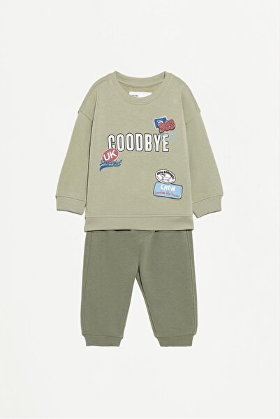LEFTIES Sweatshirt ve pantolon seti