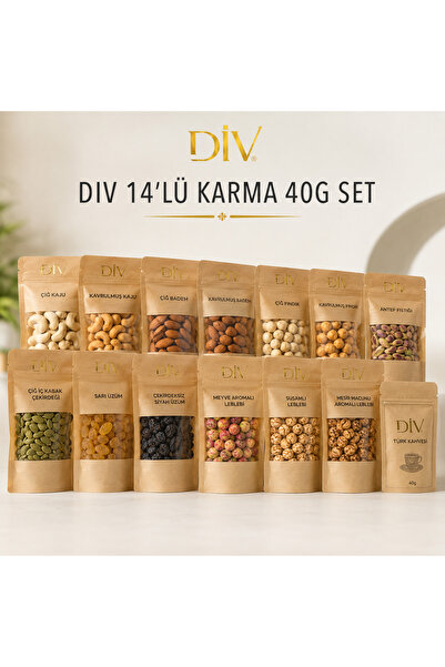 div 14'lü Tanışma Paketi | 14 x 40g |