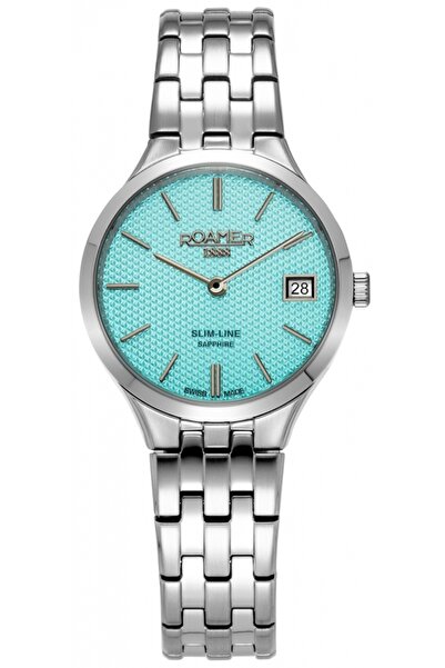 Roamer Ceas de damă 512857 41 05 20 — albastru clasic, pentru cupluri.