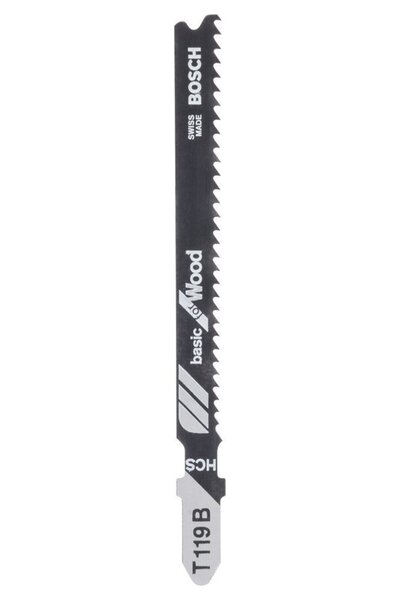 Bosch T 119 B Ahşap Dekupaj Testere Bıçağı 5'li 2608630037