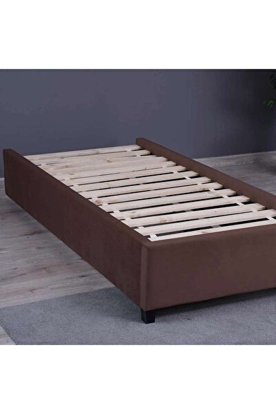 PAN HOME GALIA BASE VELVET BROWN 100X200 CM
