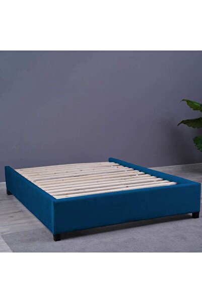 PAN HOME GALIA BASE VELVET BLUE 160X200 CM