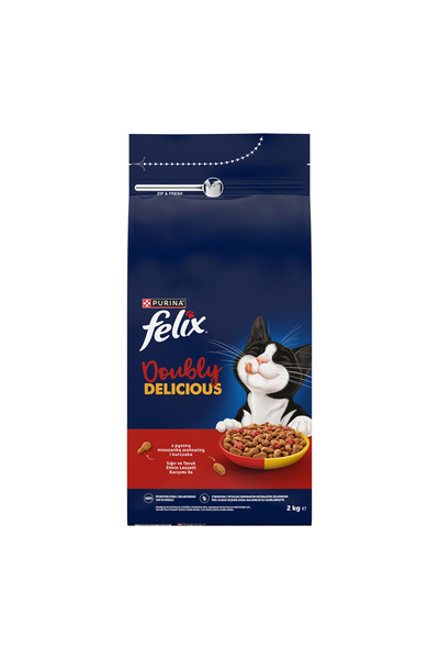 FELIX Sığır Etli Yetişkin Kedi Maması 2 Kg
