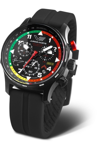Vostok Europe Set bărbătesc VK68-592C775 — negru, sportiv, ediție limitată