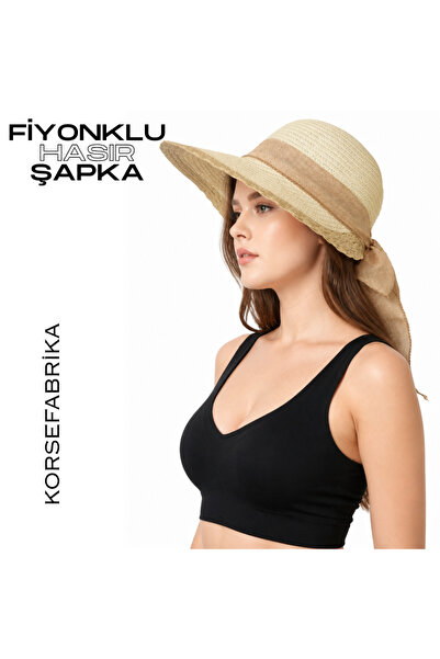 korsefabrika trend mood store Stylish and Functional Bowknot Straw Weave Beac...