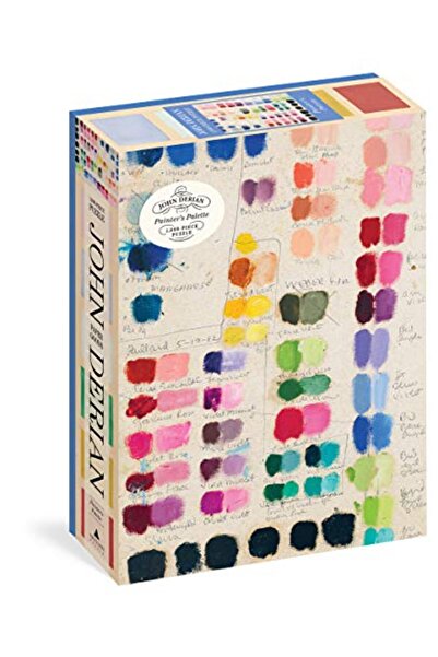 Hachette John Derian Paper Goods: Painter's Palette 1,000-Piece Puzzle