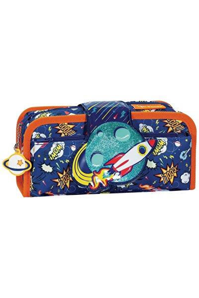 Tiger Family Penar necessaire Fun Time 2 in 1, cu o clapa, Tiger Family, moti...
