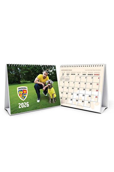 FRF Calendar de birou 2026, FRF, Tricolorii