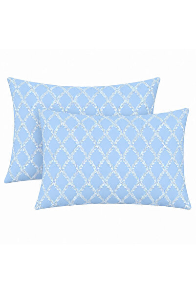 OEM Μαξιλαροθήκες 2 τεμάχια (52x72) Lucia Blue
