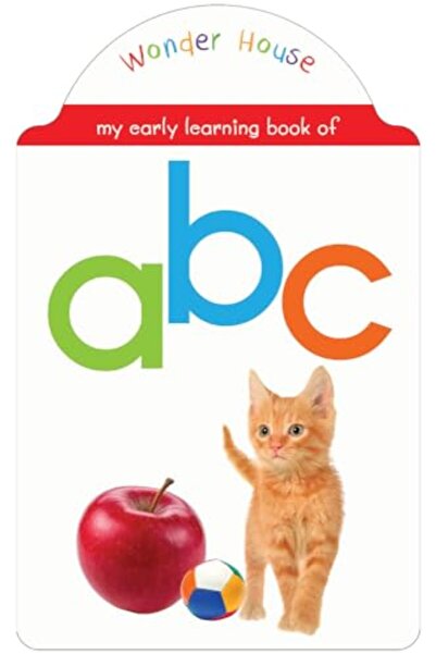 Wonder House Books My Early Learning Book of ABC: Attractive Shape Board Book...