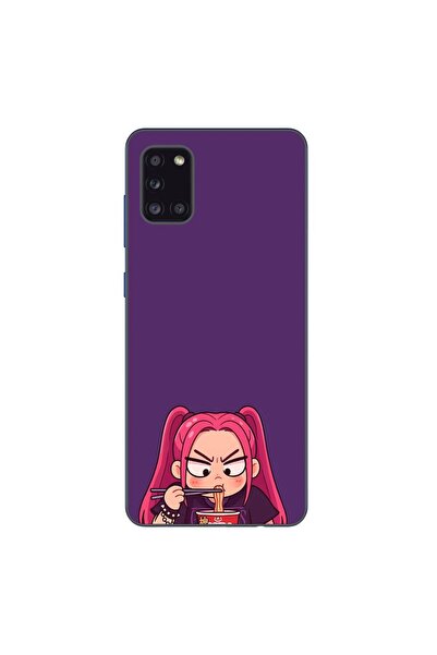 OEM Husa compatibila cu Samsung Galaxy A31 Silicon Tpu Model KPop Demon Hunte...
