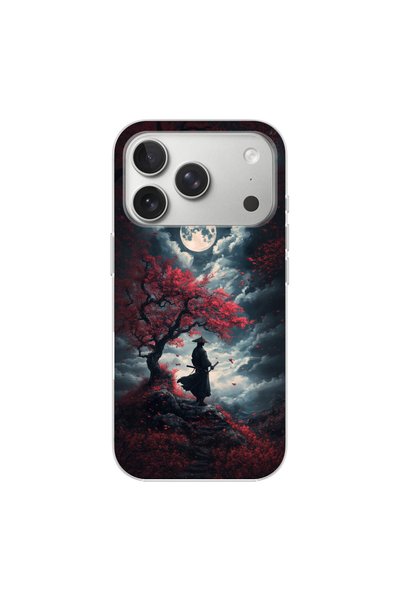 PPKin iPhone 17 Pro Max Compatible Samurai 2 Design Transparent Case